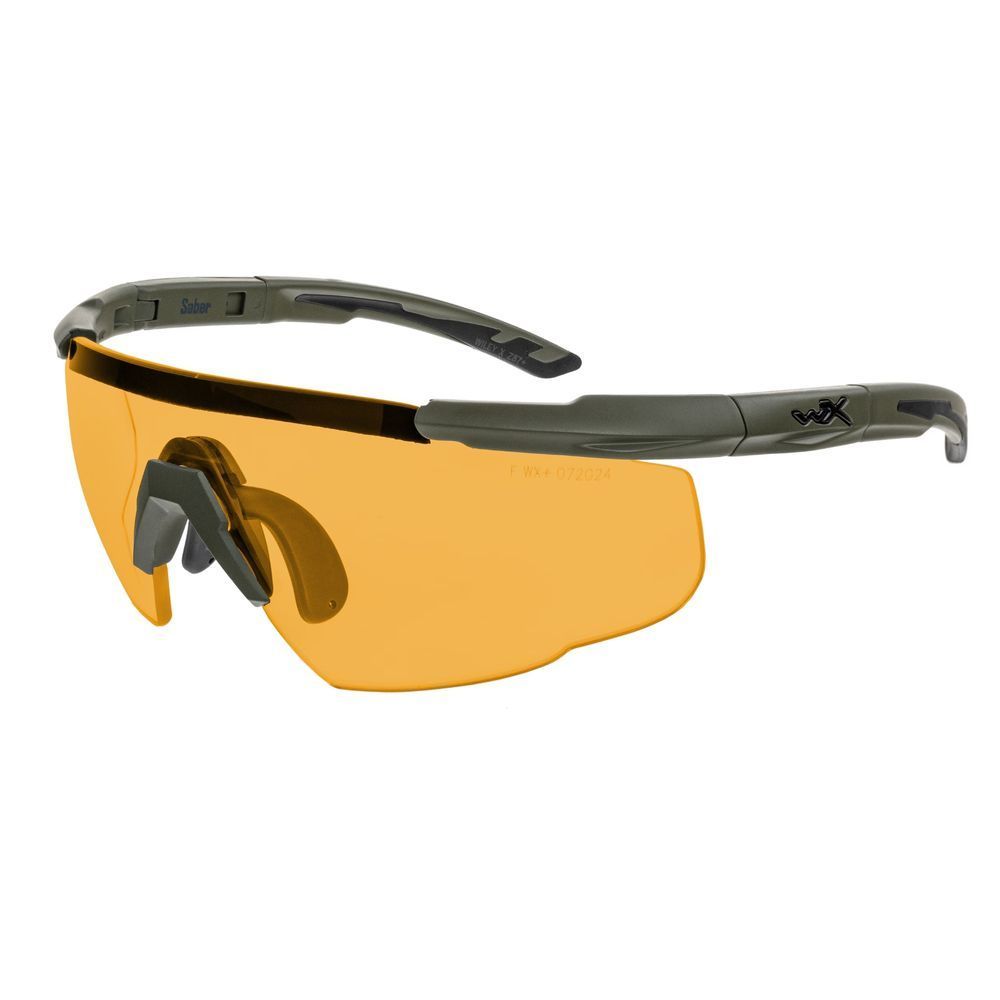Окуляри балістичні Wiley X Saber Advanced. 3 лінзи (Grey/Clear/Rust) Od Green 9300008 фото