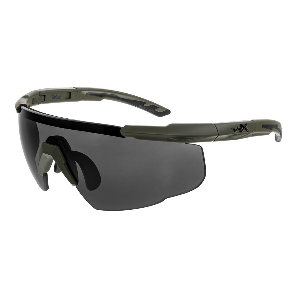 Окуляри балістичні Wiley X Saber Advanced. 3 лінзи (Grey/Clear/Rust) Od Green 9300008 фото