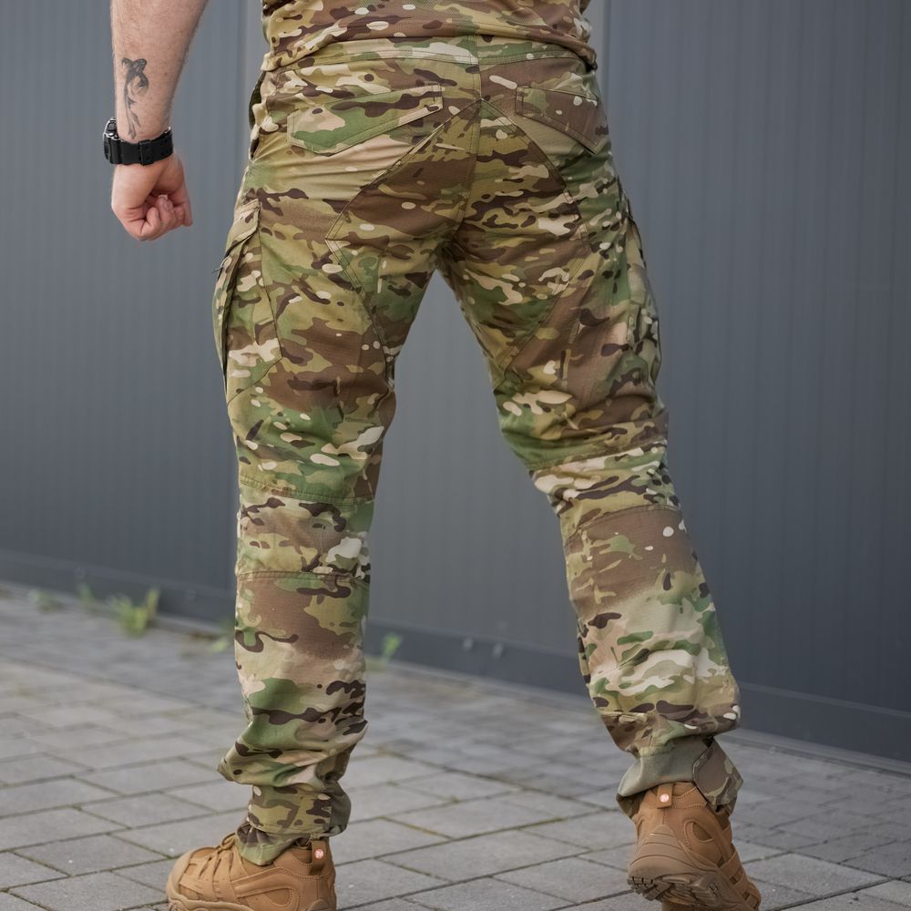 Тактические повседневные штаны Twill Multicam 4921 фото