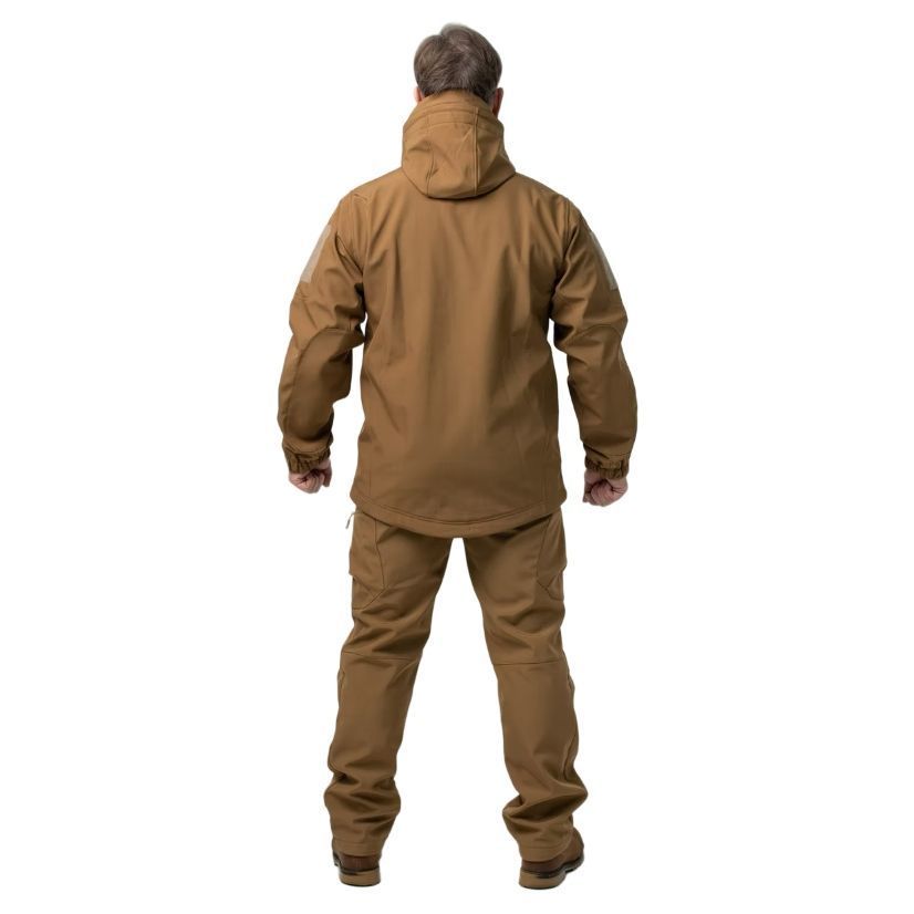 Тактичний костюм Soft Shell Military Coyote 1287 фото