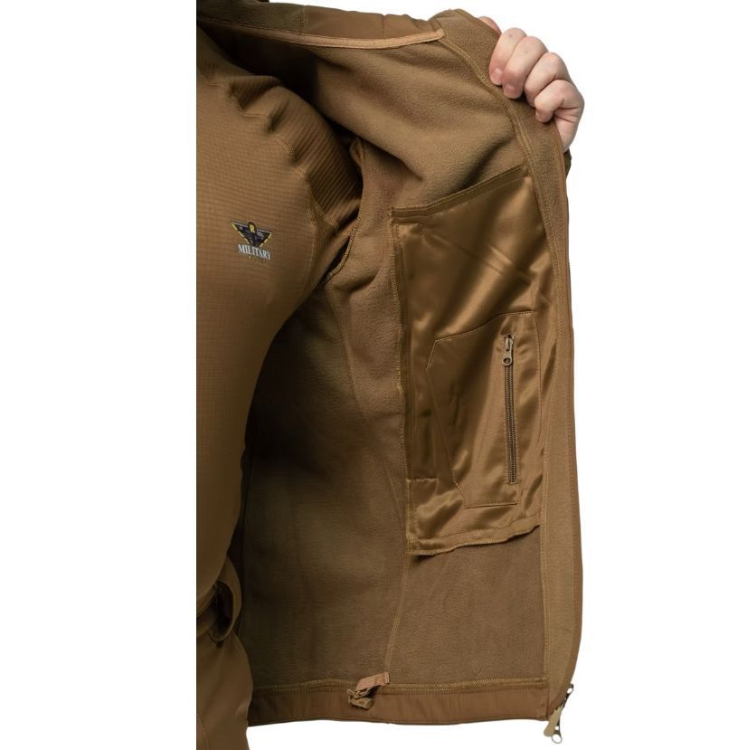 Тактичний костюм Soft Shell Military Coyote 1287 фото