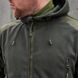 Флисовая кофта с капюшоном Shark Skin Olive 5172 фото 6