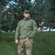 Флисовая кофта с капюшоном GEN 2 Olive 842 фото 1