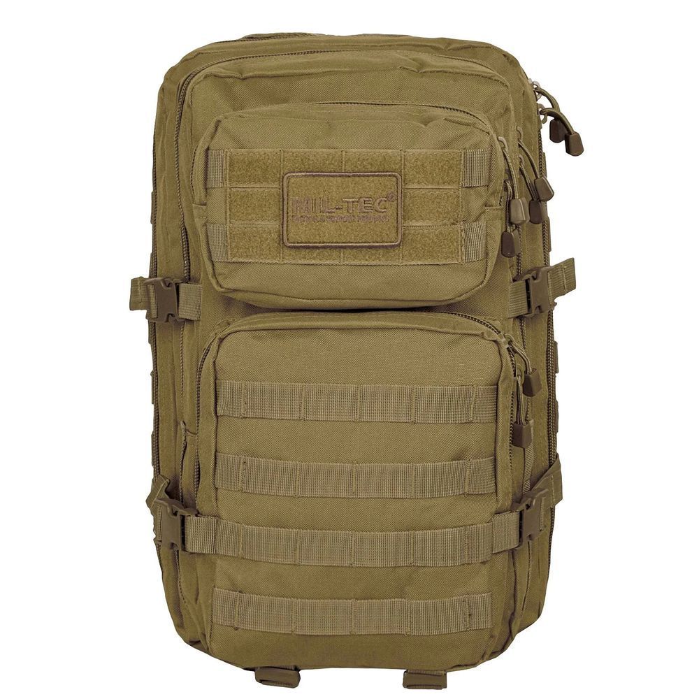 Рюкзак тактичний великий MIL-TEC US Assault Large 36L Coyote 2768 фото