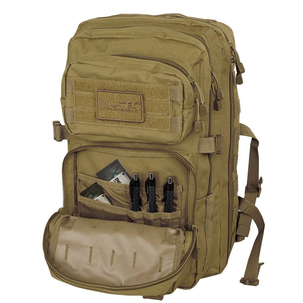 Рюкзак тактичний великий MIL-TEC US Assault Large 36L Coyote 2768 фото