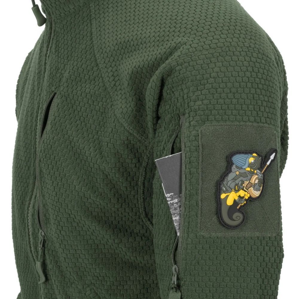 Флісова кофта Helikon-Tex Alpha Tactical Jacket Olive  635 фото