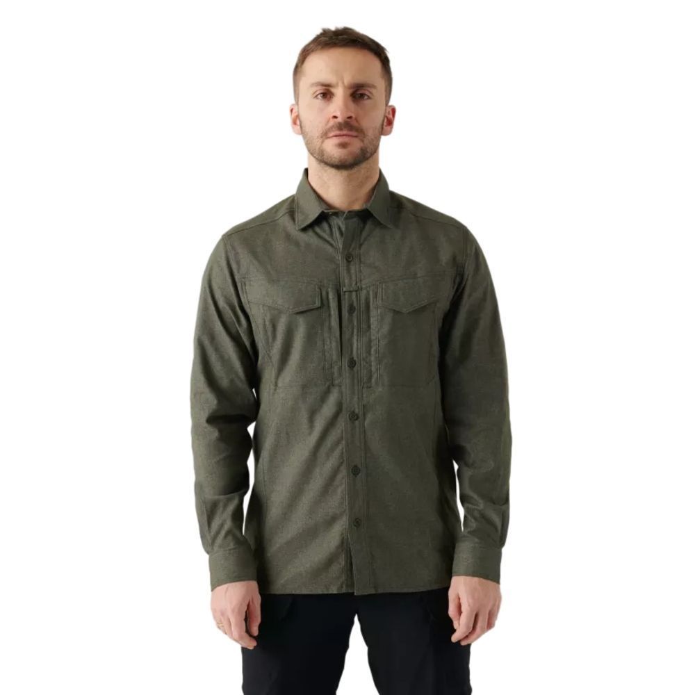 Рубашка Helikon Defender Mk2 Pilgrim Moss Green Denim  7556 фото