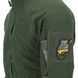 Флісова кофта Helikon-Tex Alpha Tactical Jacket Olive  635 фото 5
