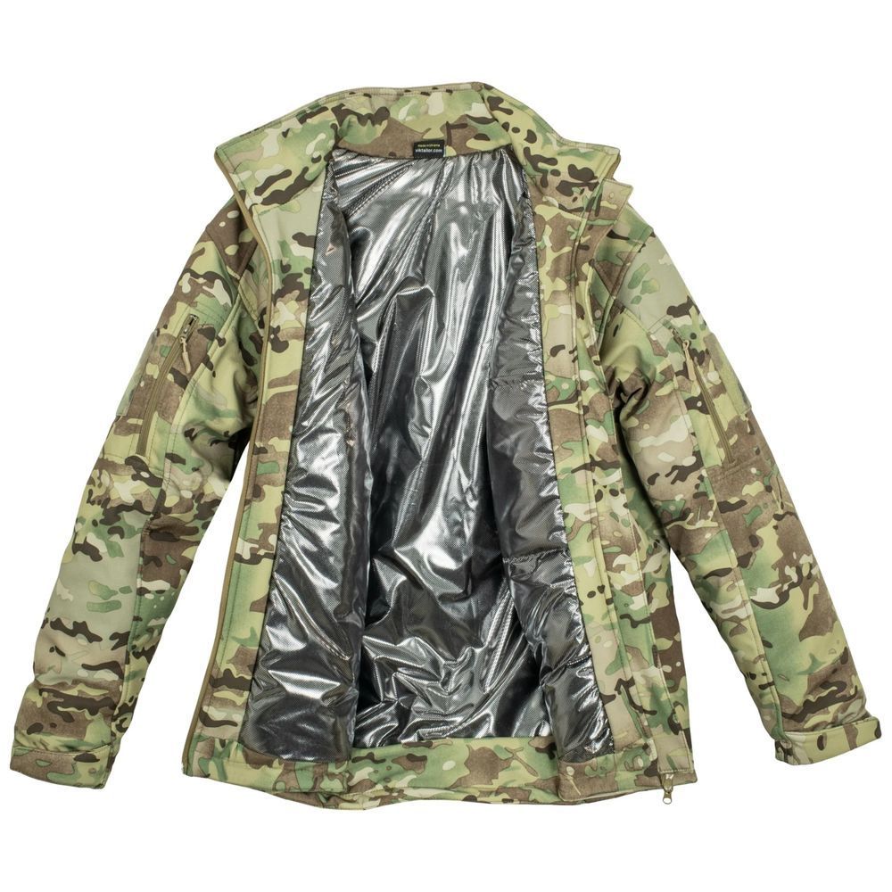 Зимова тактична куртка SoftShell Omni-Heat Multicam 2170 фото