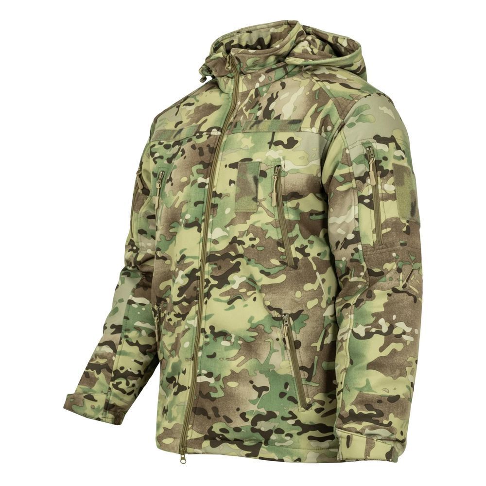 Зимова тактична куртка SoftShell Omni-Heat Multicam 2170 фото