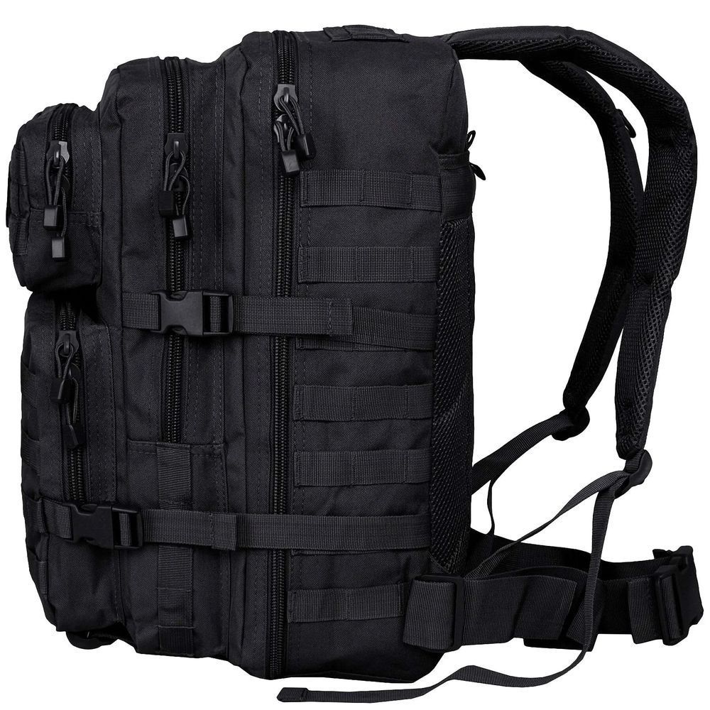 Рюкзак тактический большой MIL-TEC US Assault Large 36L Black 2770 фото