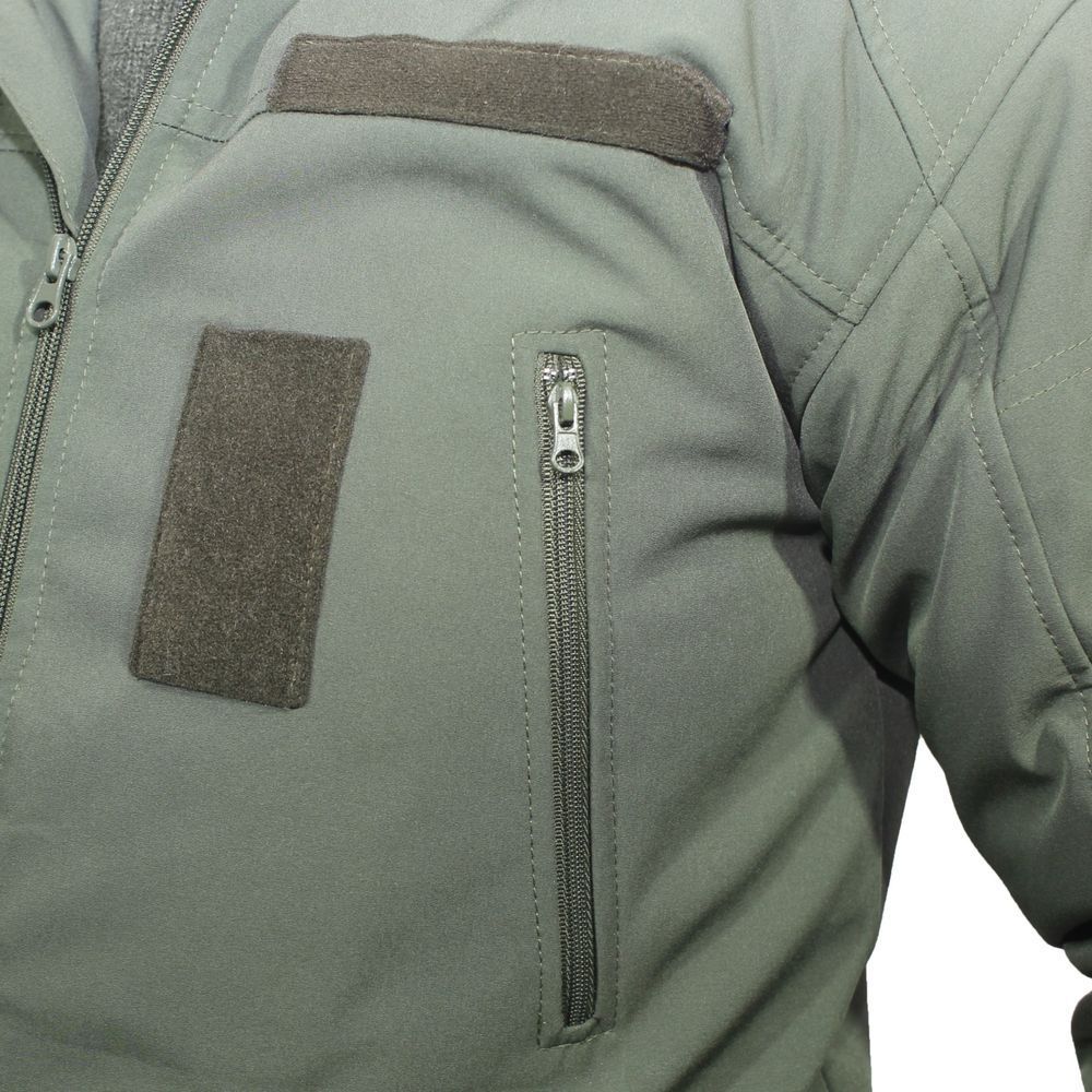Зимова тактична куртка SoftShell Omni-Heat Olive 2189 фото