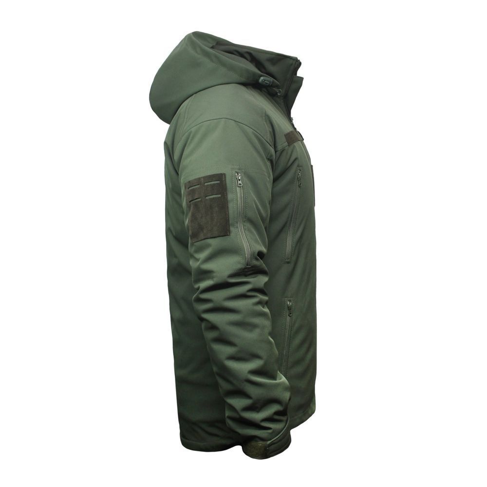 Зимова тактична куртка SoftShell Omni-Heat Olive 2189 фото