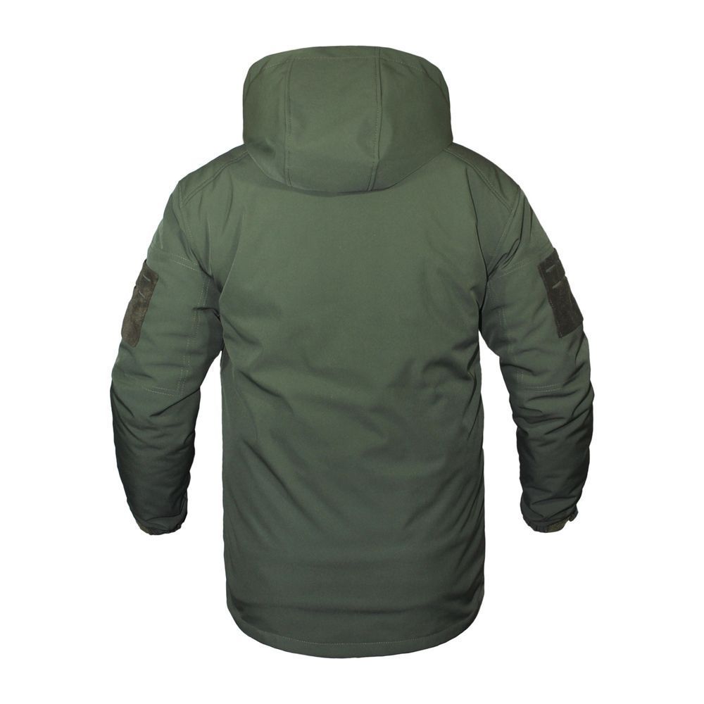 Зимова тактична куртка SoftShell Omni-Heat Olive 2189 фото