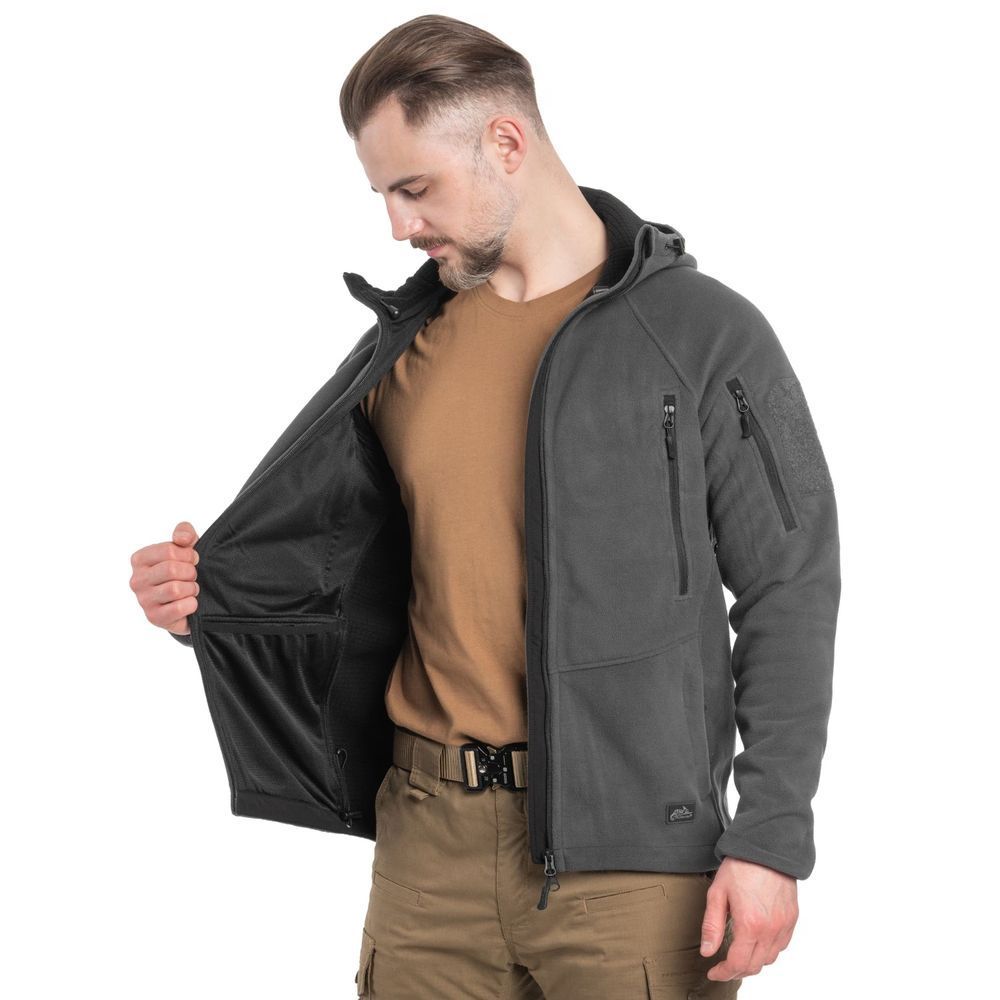 Флісова кофта Helikon Patriot Mk2 Hybrid Shadow Grey 2536 фото