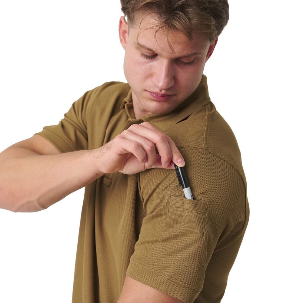 Футболка поло Helikon-Tex UTL Polo Shirt TopCool Lite Coyote 3971 фото