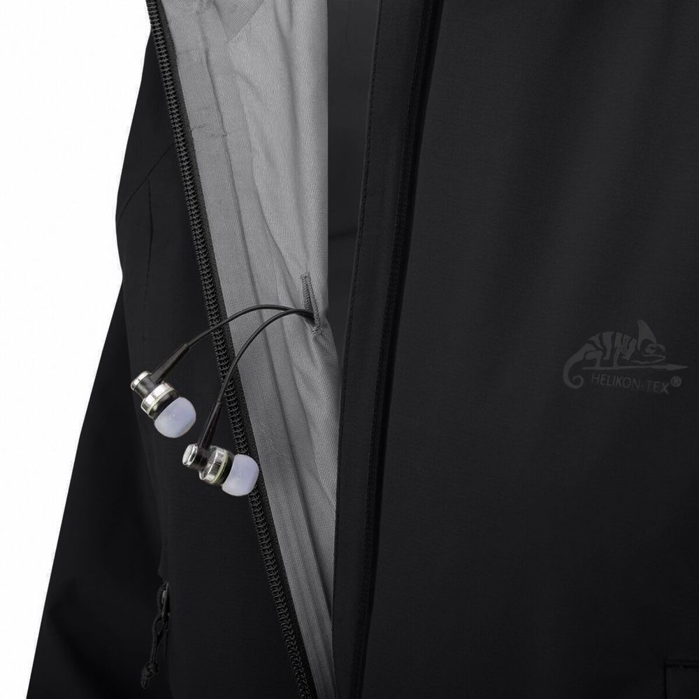 Куртка Helikon Squall Hardshell - Black 2937 фото