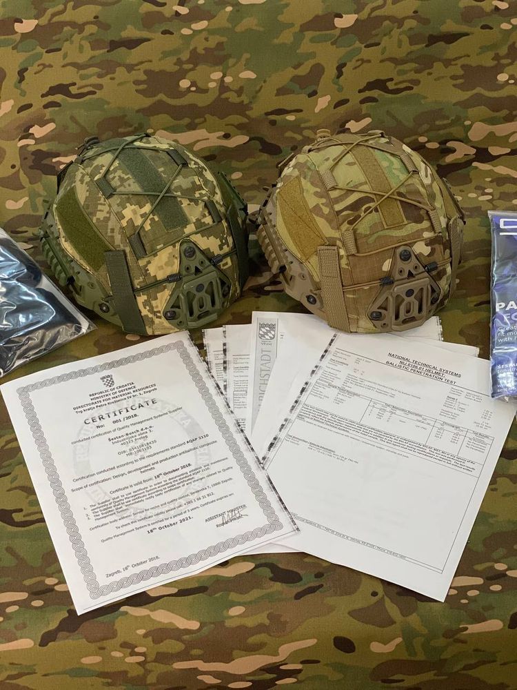 Балістичний шолом Sestan-Busch Helmet BK-ACH ( MICH ) Olive 123 фото