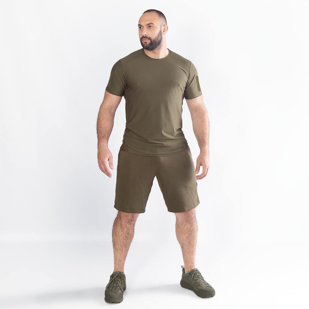 Футболка Chiton Patrol CoolPass Grid 2.0 Olive 8050 фото