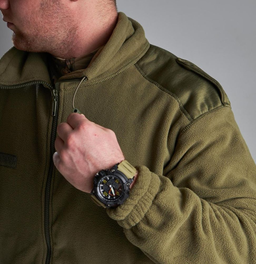 Флисовая кофта Mil-Tec F2 Olive 806 фото