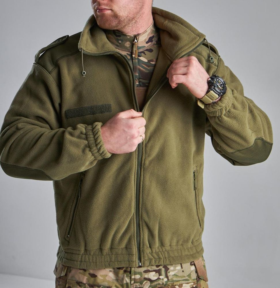 Флисовая кофта Mil-Tec F2 Olive 806 фото
