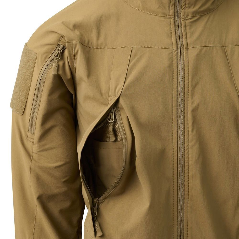 Куртка Helikon Trooper StormStretch Softshell MK2 - Coyote 5885 фото