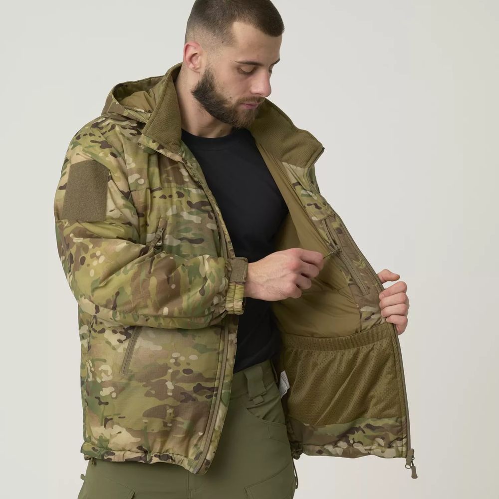 Куртка зимова Helikon Level 7 Climashield Apex Multicam 6528 фото