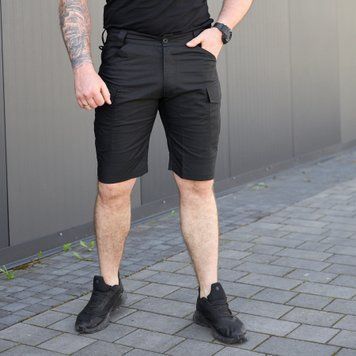 Летние тактические шорты IDOGEAR Tactical Black 4890 фото