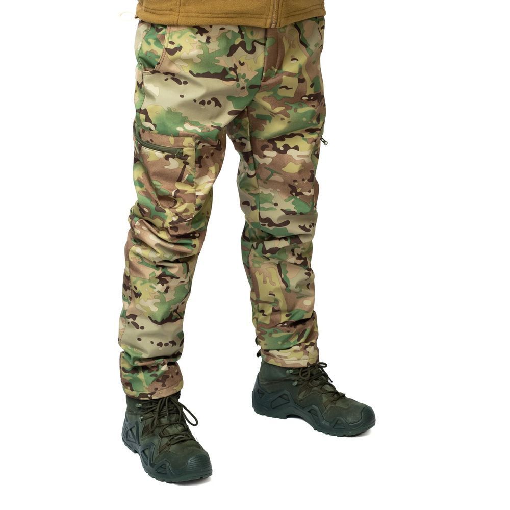 Штаны зимние SoftShell Multicam 2251 фото