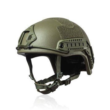 Баллистический шлем FAST Helmet NIJ IIIA Olive 127 фото
