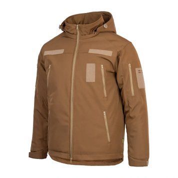 Зимняя тактическая куртка SoftShell Omni-Heat Coyote 5766 фото