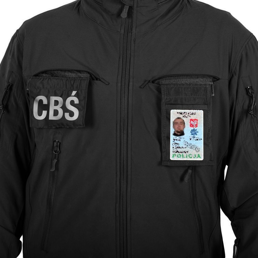 Куртка Helikon Cougar Softshell Windblocker QSA HID - Black 2850 фото
