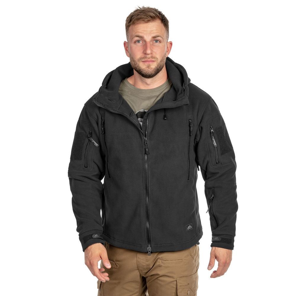 Флісова кофта Helikon Patriot Black 2547 фото