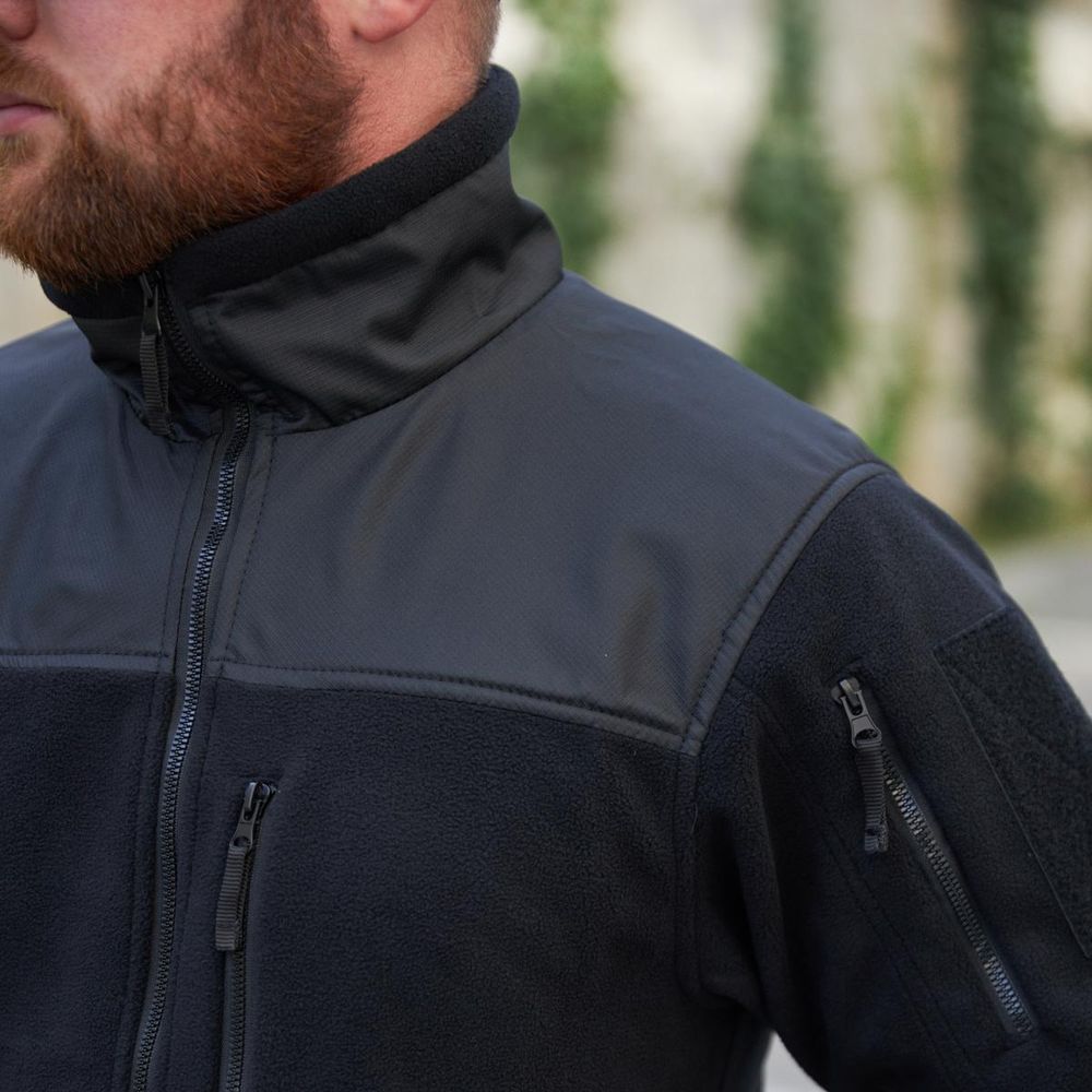 Кофта флисовая &laquo;KIBORG&raquo; Military GEN I Black 6119 фото