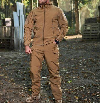Тактичний костюм Soft Shell Esdy Coyote 1270 фото