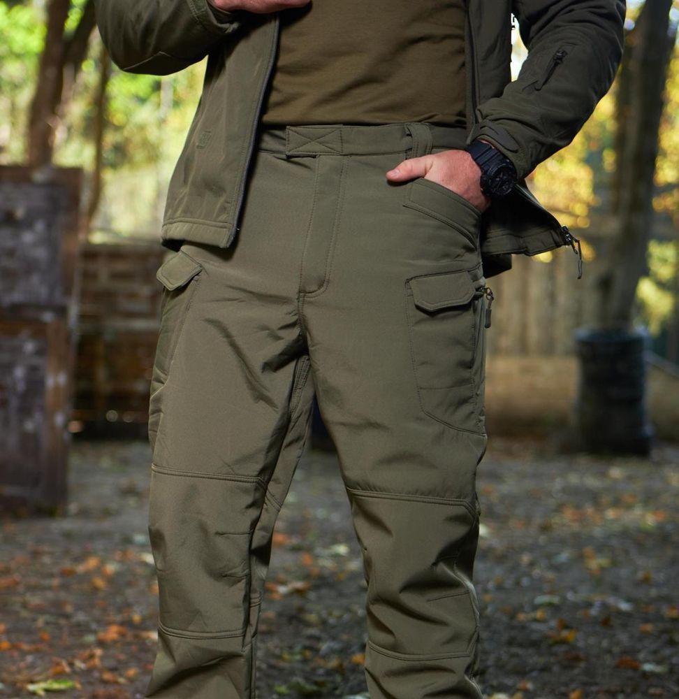 Тактичний костюм Soft Shell Esdy Olive 1271 фото