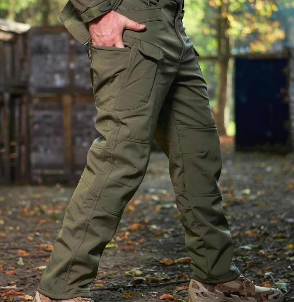Тактичний костюм Soft Shell Esdy Olive 1271 фото