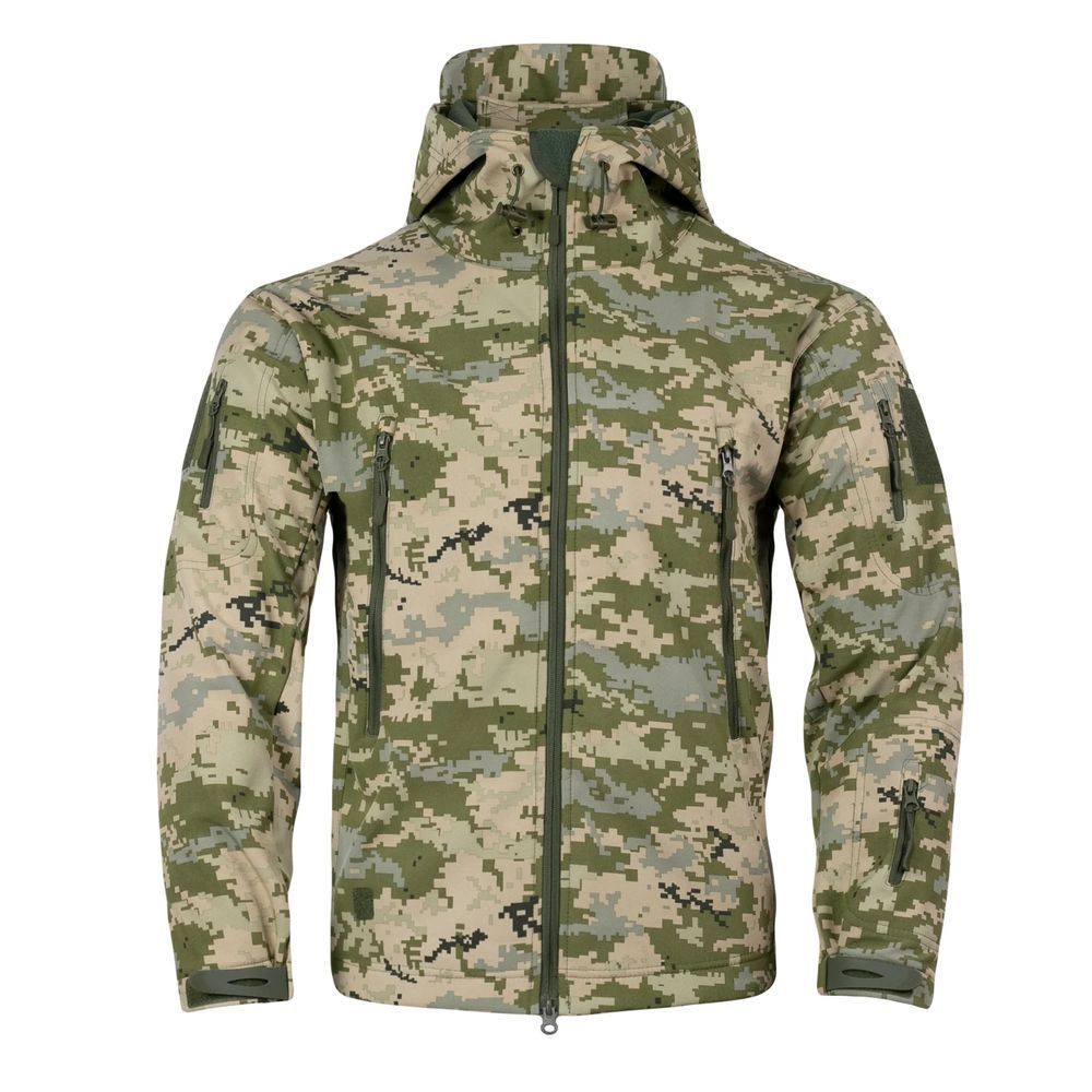 Тактична куртка Tactical SoftShell Pixel 93 фото