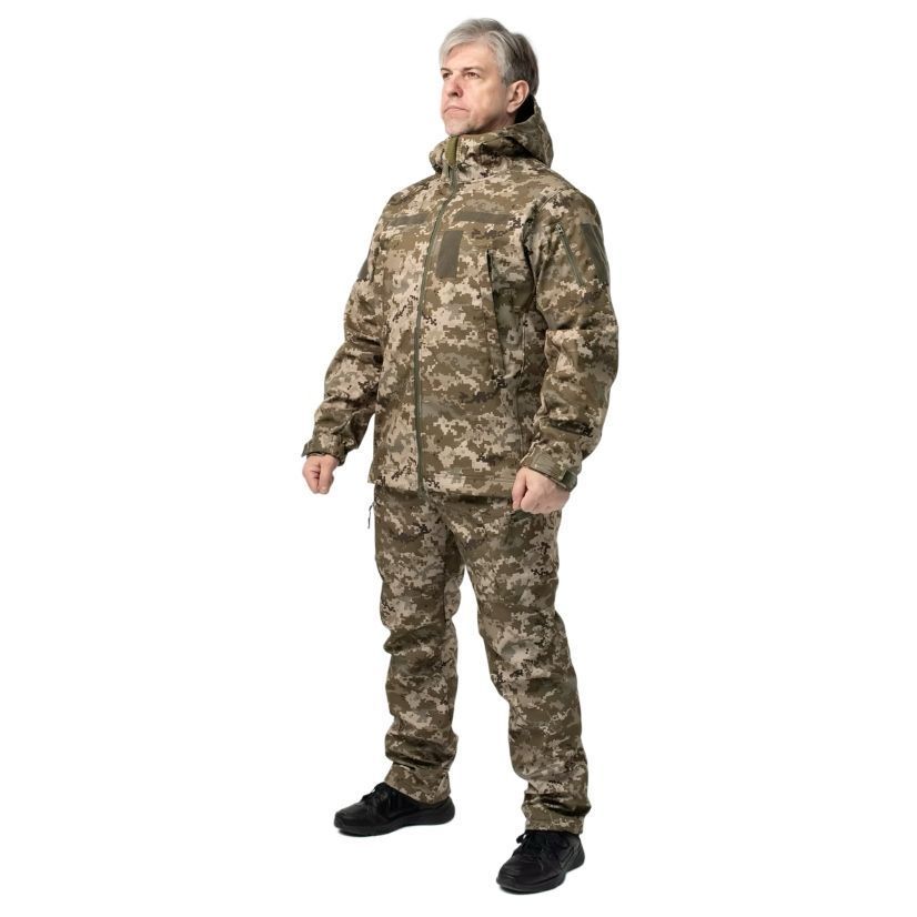 Тактичний костюм Soft Shell Military Pixel 1305 фото