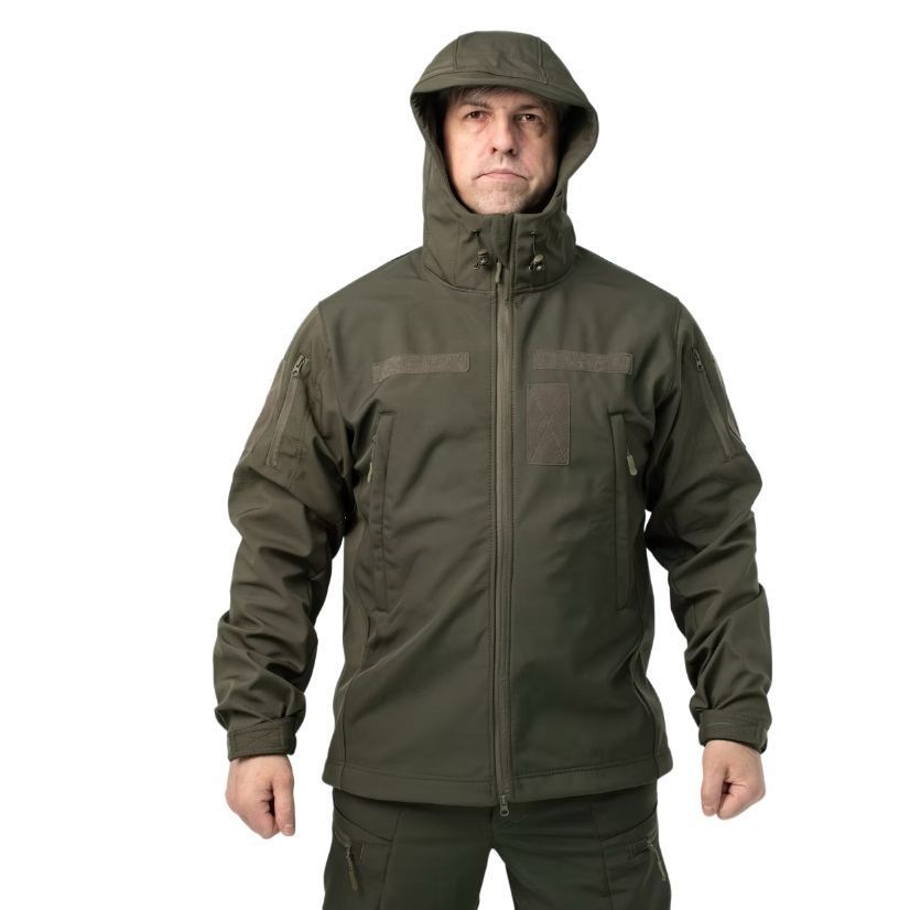 Тактичний костюм Soft Shell Military Olive 1299 фото