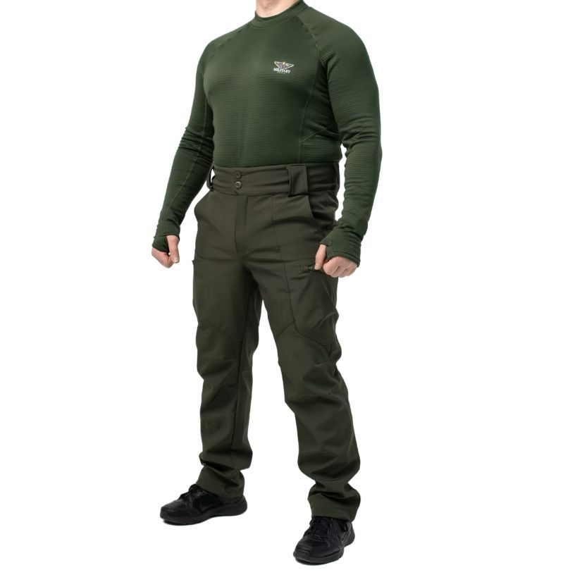 Тактичний костюм Soft Shell Military Olive 1299 фото