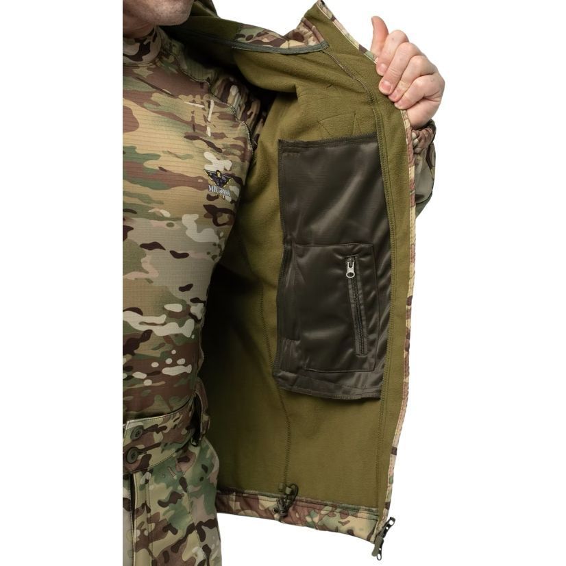 Тактичний костюм Soft Shell Military Multicam 1293 фото