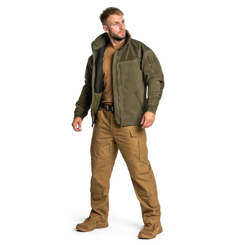 Флісова кофта Helikon-Tex Classic Army Jacket Olive 717 фото