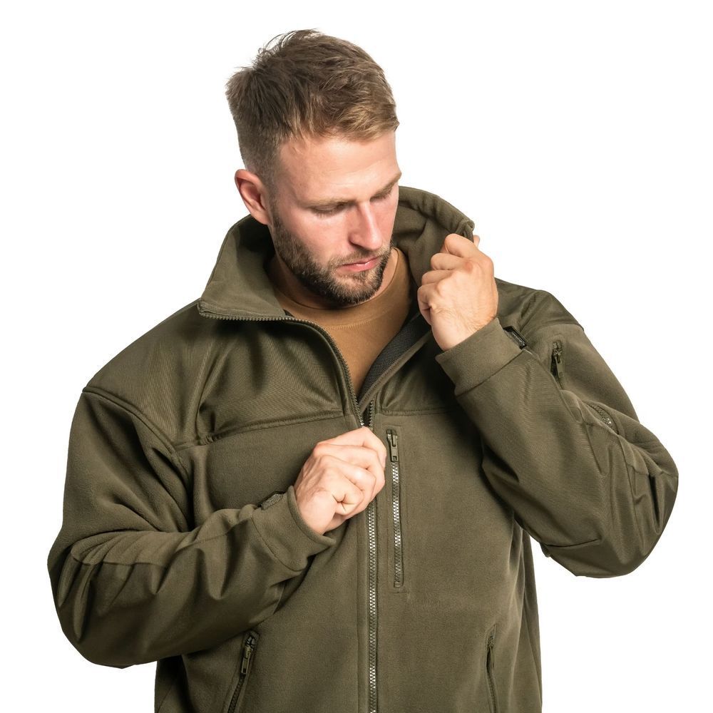 Флісова кофта Helikon-Tex Classic Army Jacket Olive 717 фото