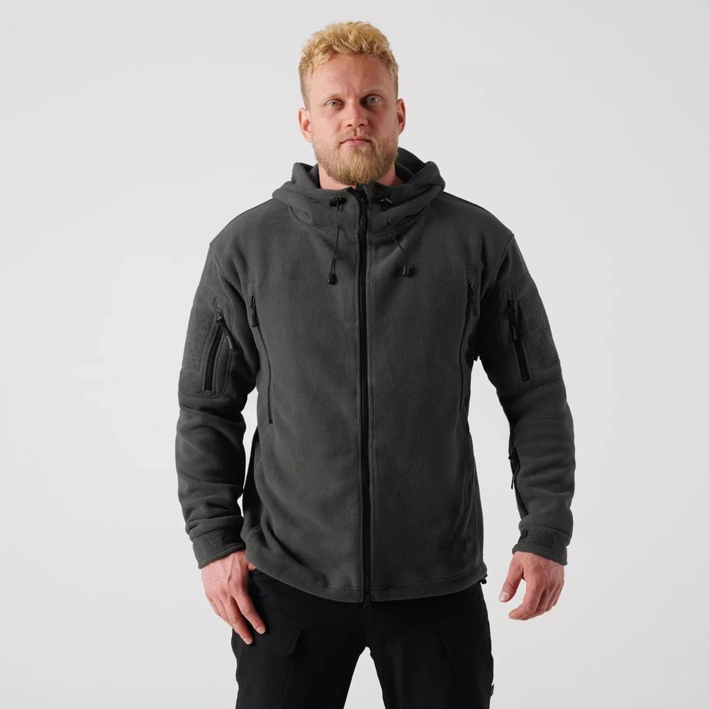 Флісова кофта Helikon-Tex Patriot Jacket Shadow Grey 6621 фото