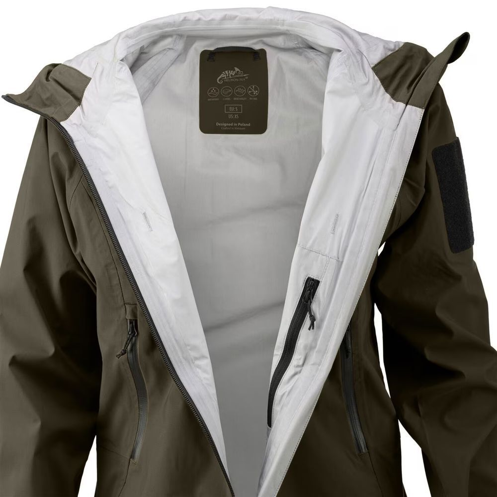 Куртка Helikon Squall Hardshell - Taiga Green 2955 фото