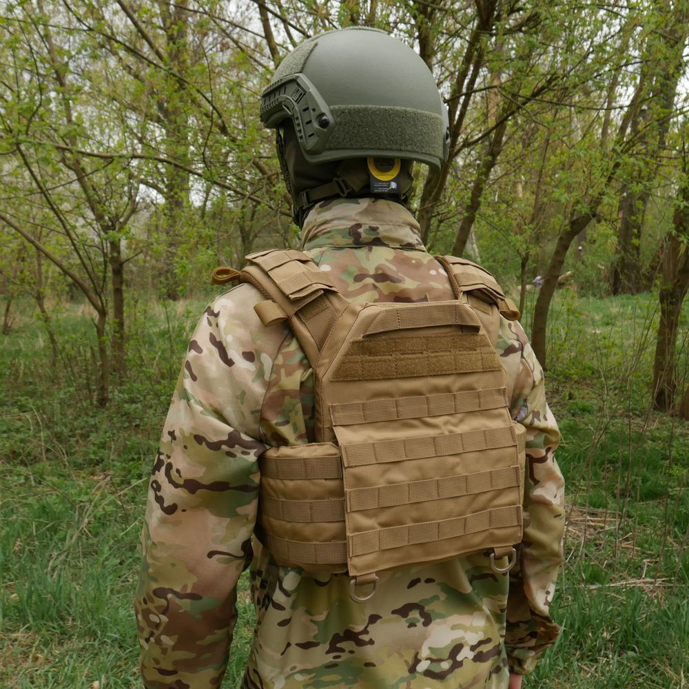 Плитоноска Gen 3 із системою швидкого скидання Coyote 2038 фото