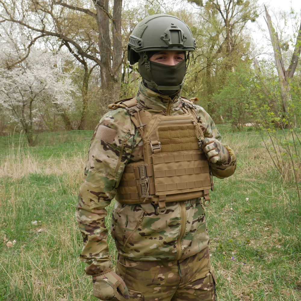 Плитоноска Gen 3 із системою швидкого скидання Coyote 2038 фото