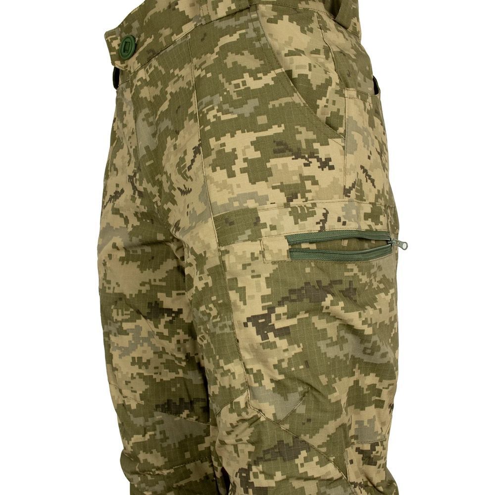 Штани тактичні зимові Agressor Ріп-Cтоп Pixel 2217 фото