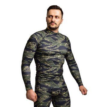 Чоловічий Рашгард GIG. Tiger Stripes Camo 7881 фото